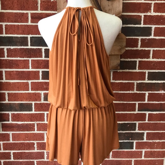 Rust Colored Romper - Picture 4 of 4